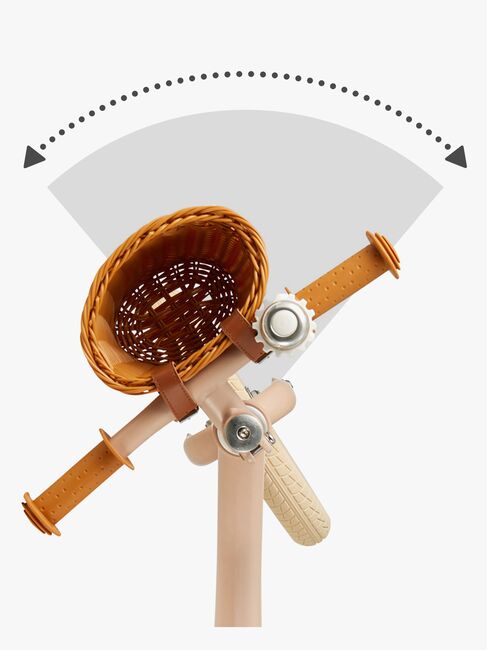 Kinderkraft RAPID 2 Potkupyörä, Vaaleanpunainen