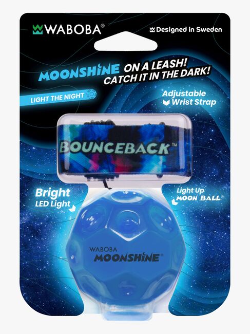 Waboba LED Bounceback Pomppupallo 1-pack Lajiteltu