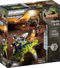 Playmobil 70626 Dino Rise Saichania: Ankylosaurus vs. Robotti