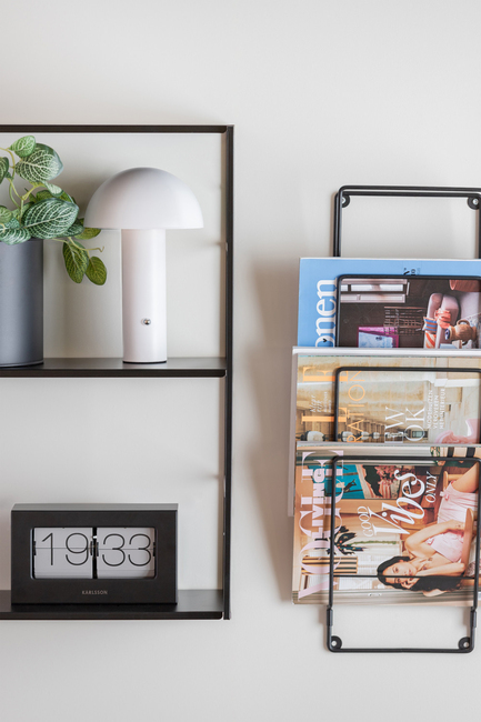 PresentTime Fuego Pöytävalaisin, White