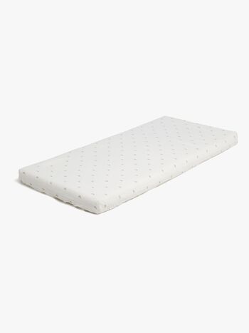Alice & Fox AVIVA Muotoonommeltu Aluslakana Pinnasänky 60x120, Valkoinen
