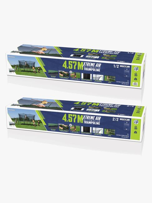 Bestway Trampoliini Xtreme Air Rectangular 457x274x283, Vihreä
