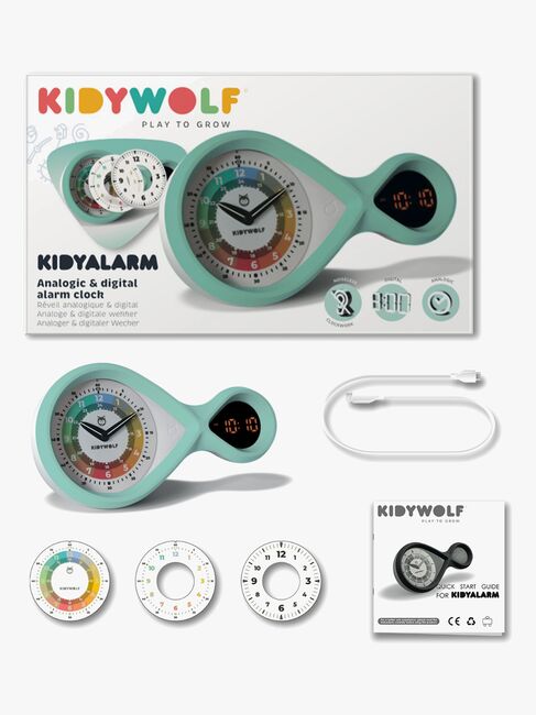 Kidywolf KIDYALARM Herätyskello, Vihreä