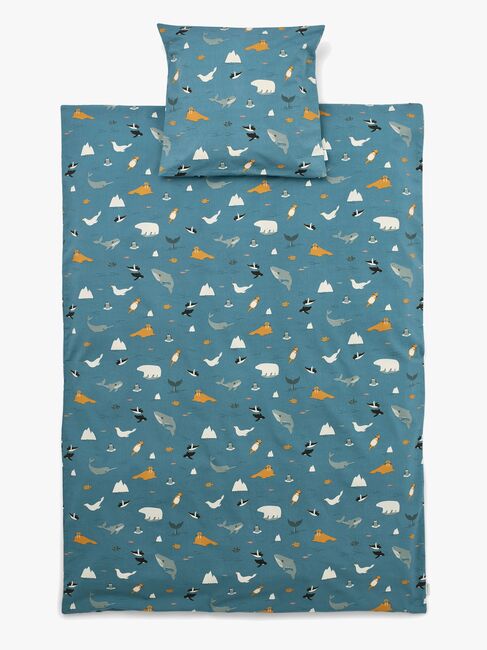 LIEWOOD Ingeborg Pussilakanasetti 100x140, Arctic Sea/Ocean View