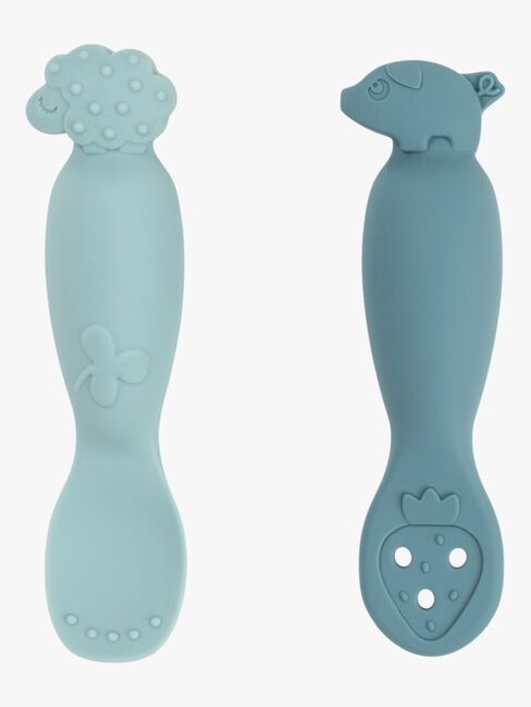 Done By Deer Tiny Farm Lusikat 2-pack, Blue