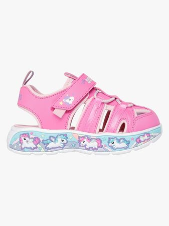 Skechers Play Scene Splash Cute Crew Sandaalit, Pink