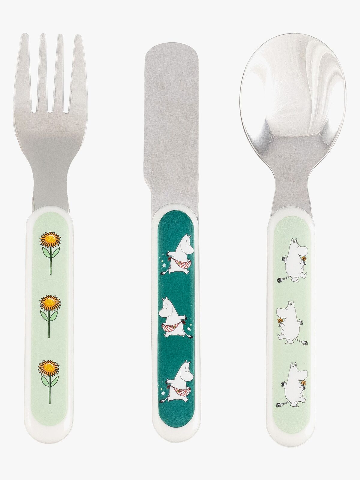 Muumi Niitty Lastenaterimet, Vihreä