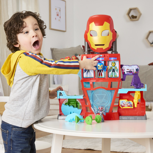 Iron Man and His Awesome Friends Marvel 2-in-1 Leikkisetti
