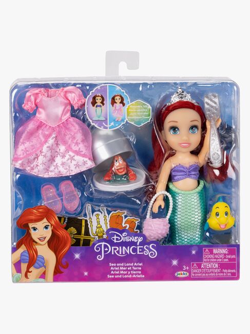 Disney Prinsessat Sea to Land Nukke Ariel 15 cm