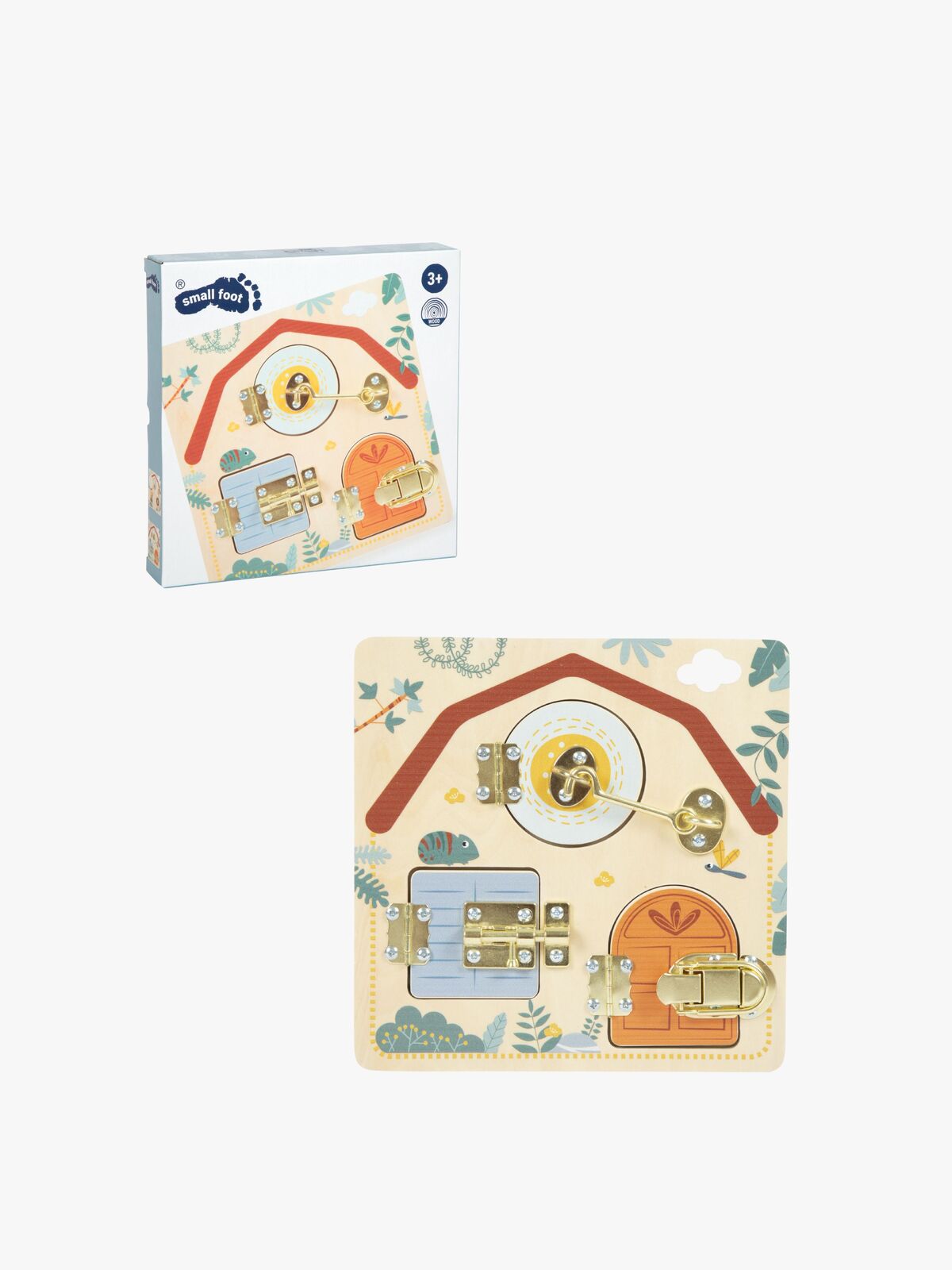 Small Foot Motoriikkataulu + Lukko, Safari