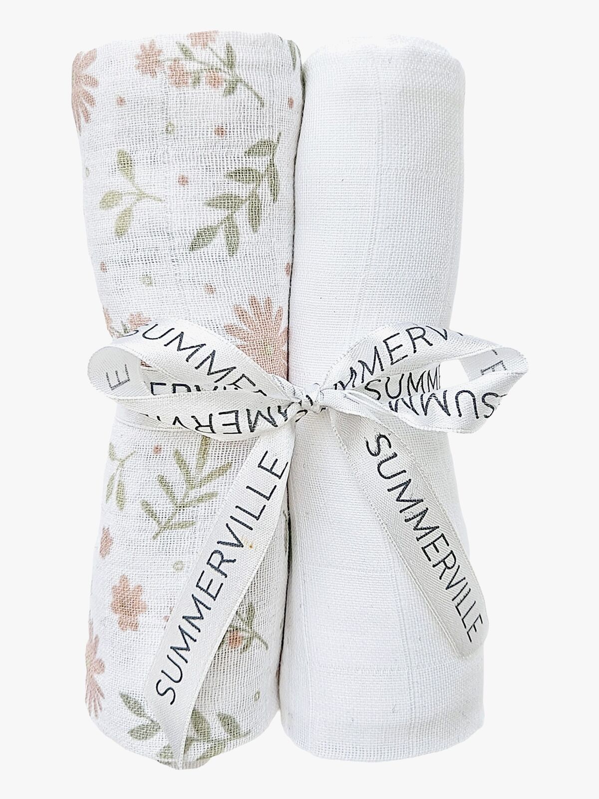 Summerville Organic Musliiniviltti 2-pack, Blossom