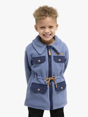 Nordbjörn Sillvik  Tuulenpitävä Teddytakki, Sininen