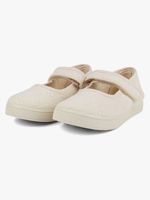 Kavat Skåre Ballerinakengät, Off White