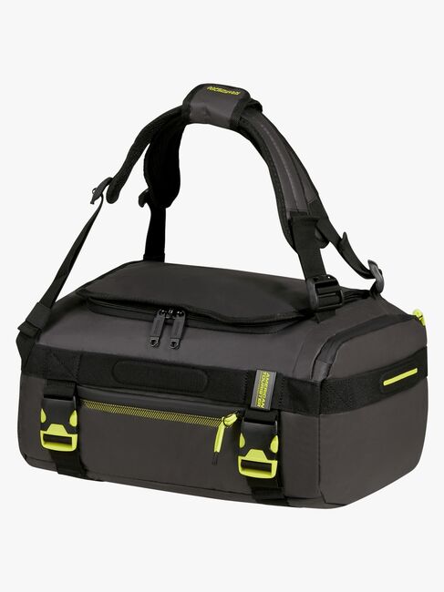 American Tourister Urban Track Duffle Reppu 31L, Black/Lime