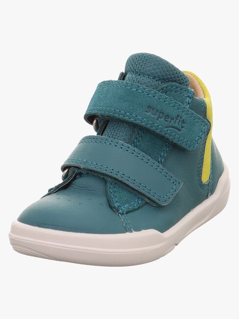 Superfit Superfree Barefoot WP Mid Lenkkarit, Green/Yellow