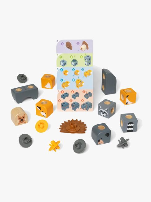 Melissa & Doug Blockables Rakennussarja Metsän Eläimet 16 Osaa