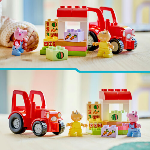 LEGO DUPLO Peppa Pig 10468 Traktori ja torikoju