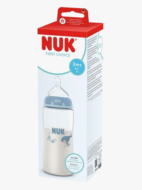 NUK First Choice Tuttipullo 300 ml, Whale