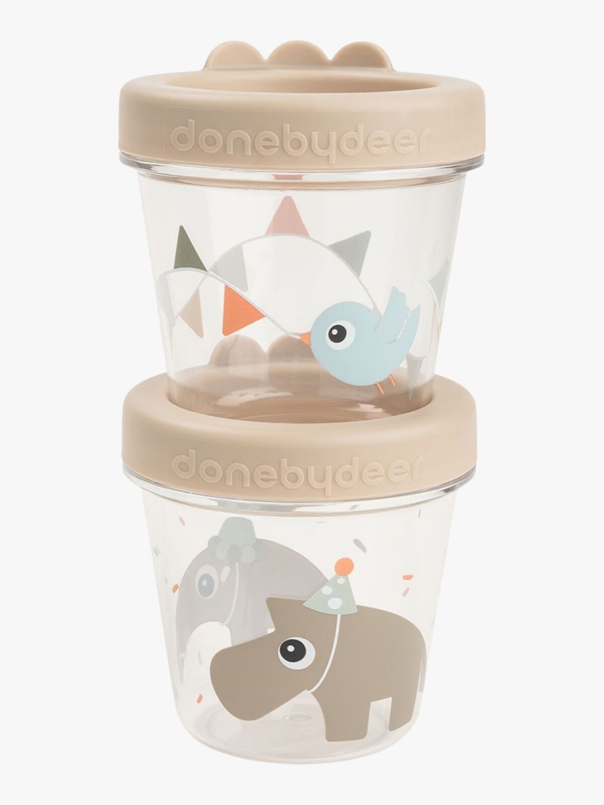 Done By Deer Celebration Eväsrasia 2-pack, Sand