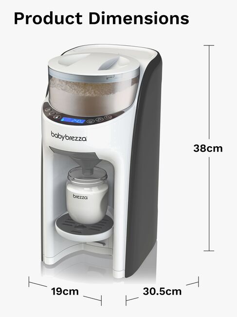 Baby Brezza Formula Pro Advanced Äidinmaidonkorvike- Ja Vellikone, White