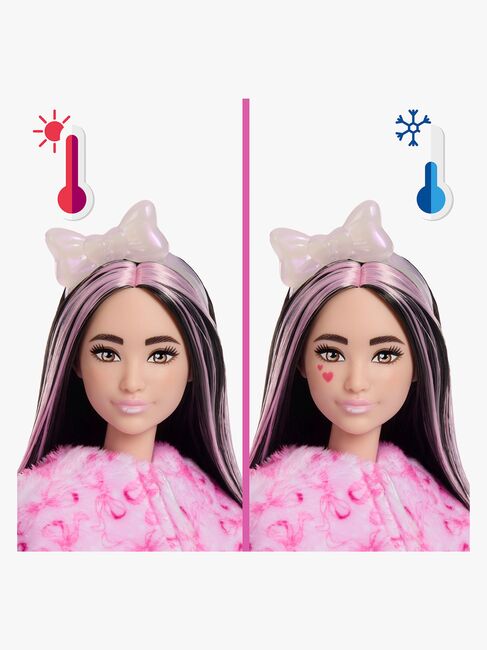 Barbie Cutie Reveal Sweet Bows Nukke Lammas, Vaaleanpunainen