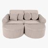 MeowBaby Churros Sohva Max, Pebble Beige