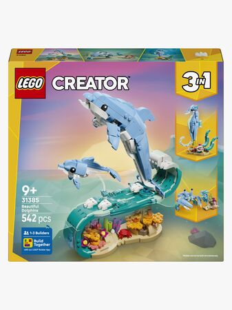 LEGO Creator 31385 Merieläimet: Söpöt delfiinit