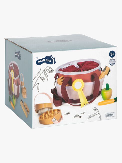 Small Foot Hoitosetti Keppihevoselle, Punainen