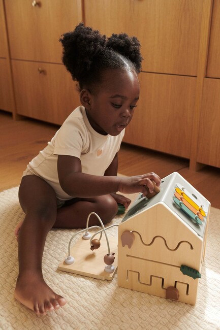 LIEWOOD Lucas Aktiviteettikuutio, Tuscany Rose Multi Mix