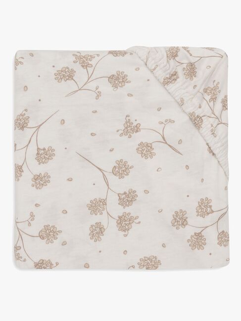 Jollein Muotoonommeltu Aluslakana 70x140, Leafy Dreams