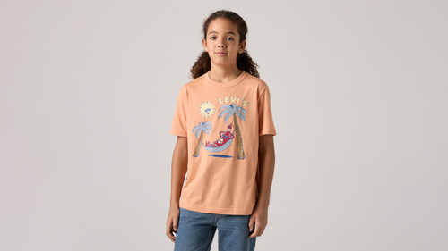 Levi's LVB Hot Sauce T-paita, Peachbloom