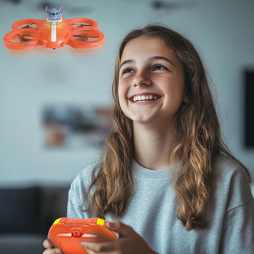 Disney Stitch Kauko-ohjattava Lentävä UFO + Valot