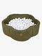 MeowBaby Aesthetic Flower Pallomeri, Olive Green