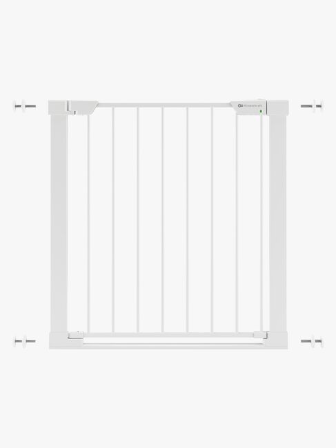 Kinderkraft SAFESNAP Turvaportti, Valkoinen