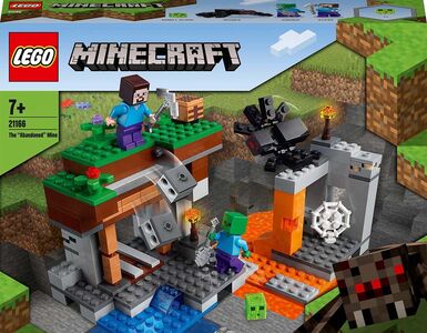 LEGO Minecraft 21166 Hylätty Kaivos