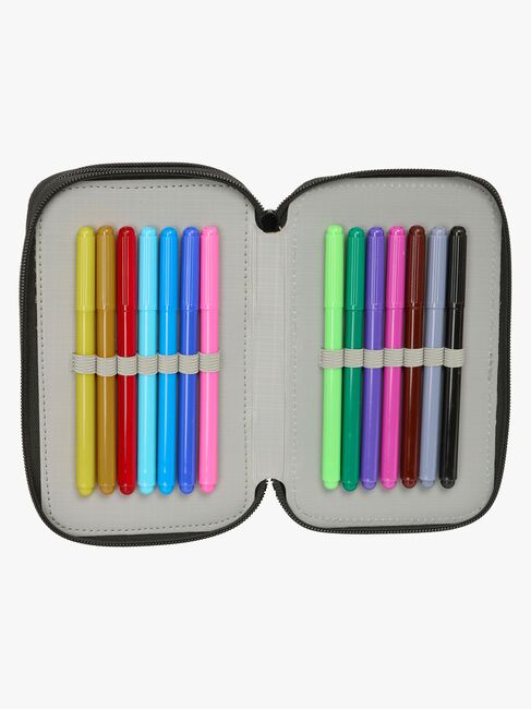 One Piece  Täytetty Kolmilokeroinen Penaali 37 Osaa, Musta