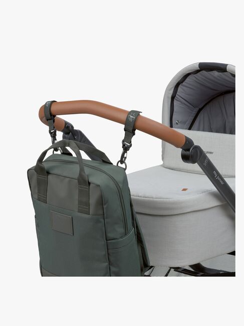 Lässig Vividal Hoitolaukku Reppu, Dark Olive