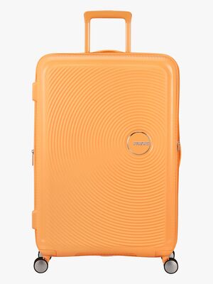 American Tourister Soundbox Spinner Matkalaukku 97-110L, Papaya Pop