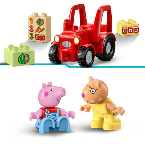 LEGO DUPLO Peppa Pig 10468 Traktori ja torikoju