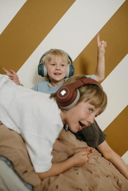 Kidywolf K-EARS Mikrofonikuulokkeet Bluetooth, Punaiset