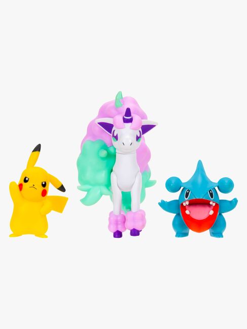 Pokémon Battle Figuurisetti Pikachu, Gible & Ponyta 3-pack