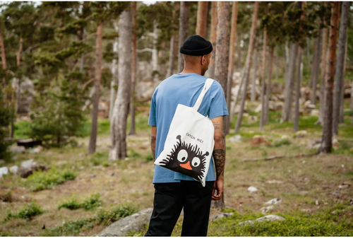 Muumi Catch Me Kassi, Valkoinen