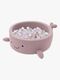 MeowBaby Boucle Whale Pallomeri, Raspberry Glaze Pink