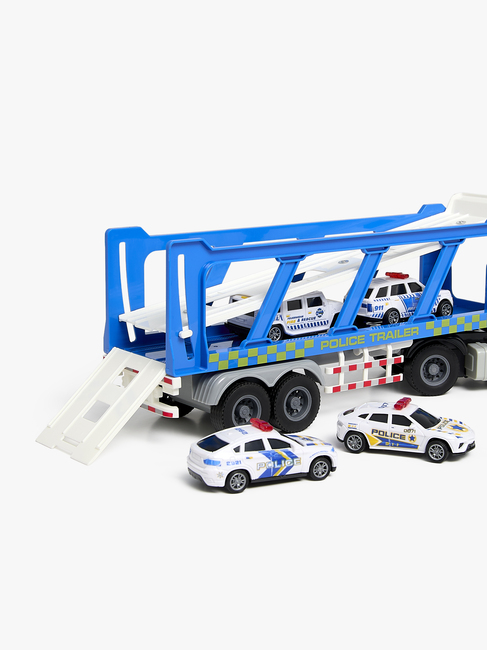 Alex's Garage Sähkökäyttöinen Poliisikuljetus Kaksikerroksinen