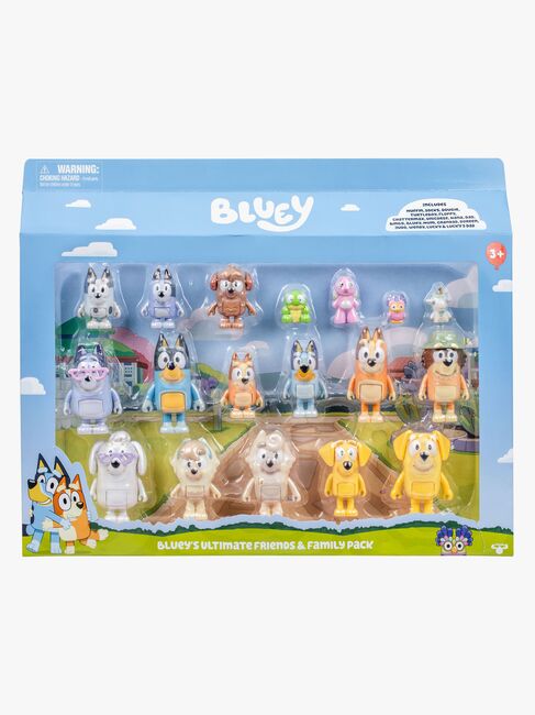 Bluey Figuurisetti Perhe & Ystävät 18 Kpl