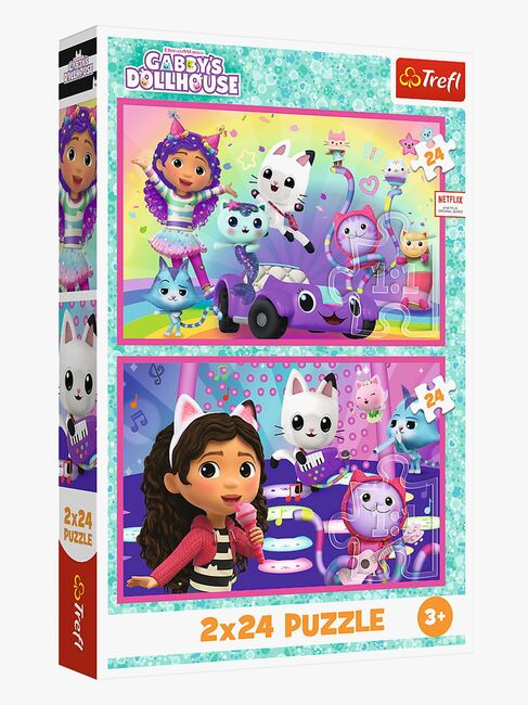 Trefl Gabbyn Nukketalo Palapelit 2x24 Palaa