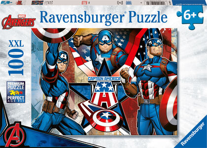 Ravensburger Marvel Avengers Captain America XXL Palapeli 100
