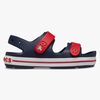 Crocs Crocband Cruiser Kids Pistokkaat, Navy/Varsity Red