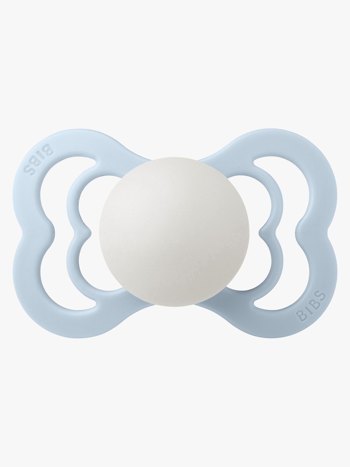 BIBS Supreme Tutti Silikoni Koko 2, Baby Blue Glow