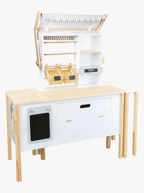 Small Foot Markkinakoju Kauppa & Keittiö, Valkoinen